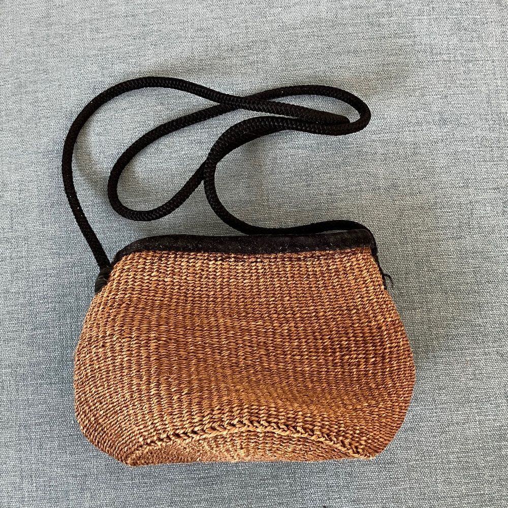 Vintage Straw Shoulder Bag